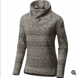Grey Columbia cowl neck sweater nwot